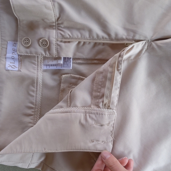 Lopez | beige golf shorts - Picture 6 of 8